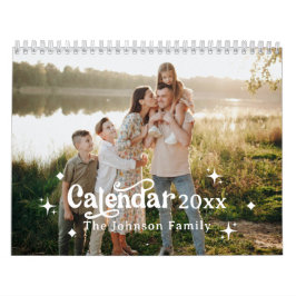 Calendário Foto Personalizada Personalizada da Família 2025 d