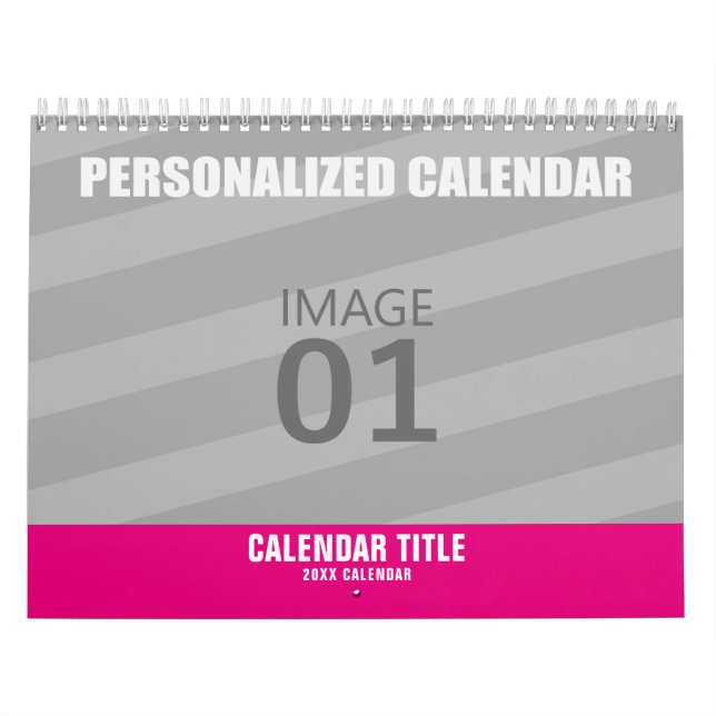 Calendário Foto Personalizada Personalizada Faça O Seu Própri (Capa)