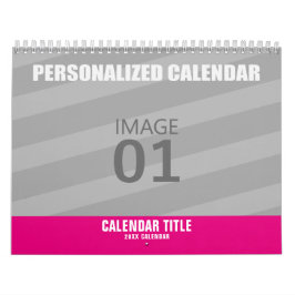 Calendário Foto Personalizada Personalizada Faça O Seu Própri