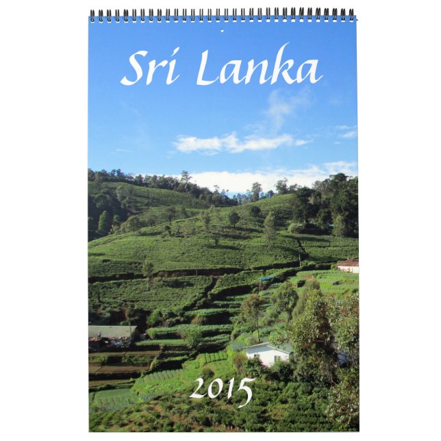 Calendário fotografia 2015 de Sri Lanka (Capa)