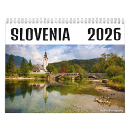 Calendário Fotografia 2025 Bled e Eslovênia