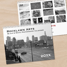 Calendário Fotografia Artística Preto e Branco