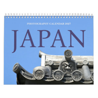 Calendário Fotografia Colorida Japonesa 2027