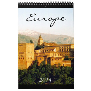 Calendário fotografia da Europa 2014