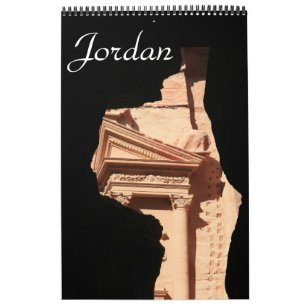 Calendário fotografia da jordânia