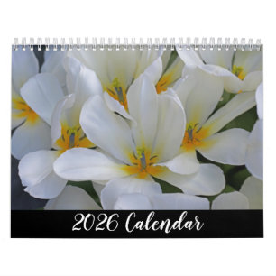 Calendário Fotografia da vegetação do jardim elegante