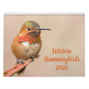 Calendário Fotografia de Aves Humanas Ocidentais 2023