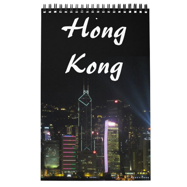 Calendário fotografia de hong kong (Capa)