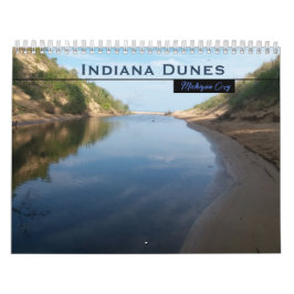 Calendário Fotografia de Indiana Dunes Michigan