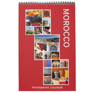 Calendário fotografia de Marrocos