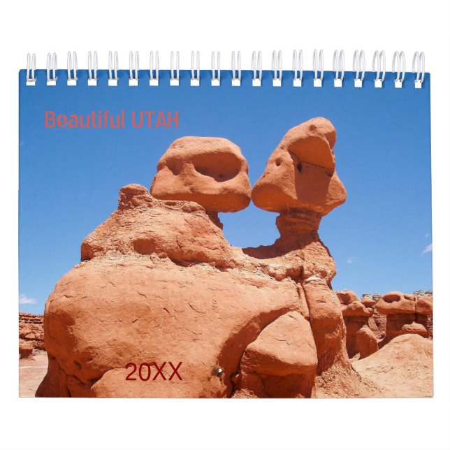 Calendário Fotografia de paisagem de Utah (Capa)