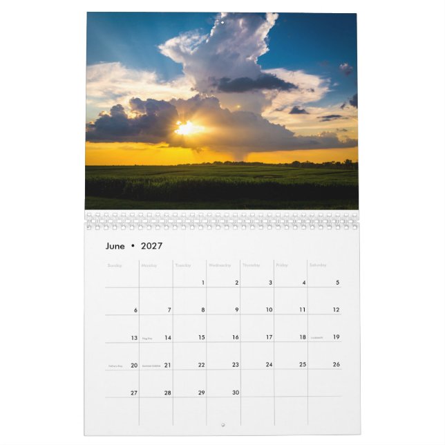 Calendário Fotografia de Paisagens (Jun 2027)