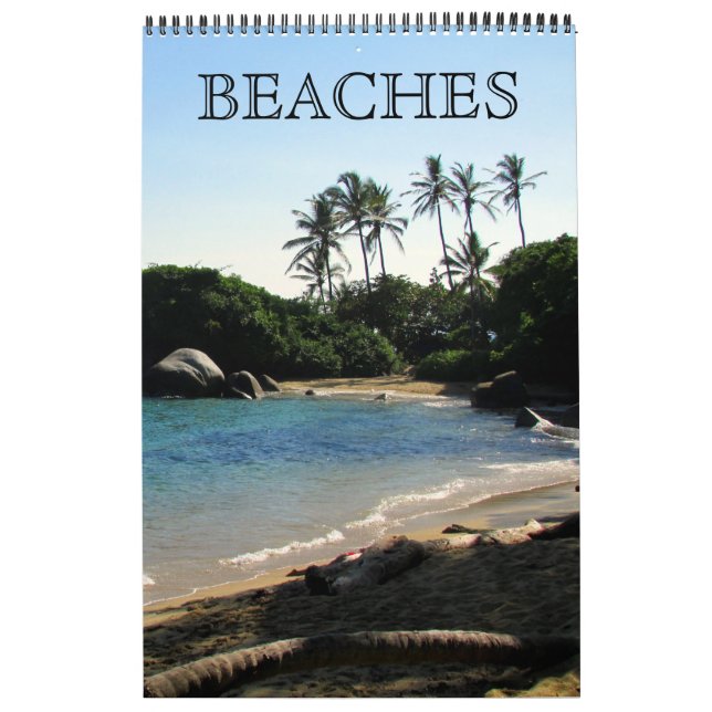Calendário fotografia de praias (Capa)