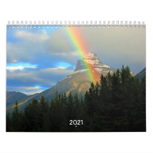 Calendário Fotografia de Viagem e cenário 2021