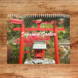 Calendário Fotografia do Jardim Botânico Japonês