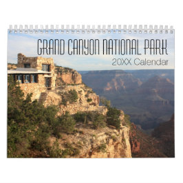 Calendário Fotografia do Parque Nacional do Grand Canyon