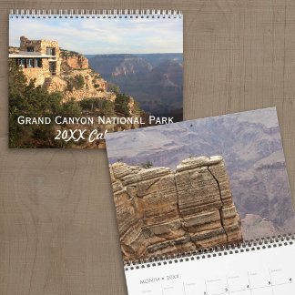 Calendário Fotografia do Parque Nacional Grand Canyon
