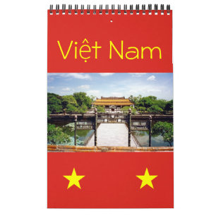 Calendário fotografia do vietnam