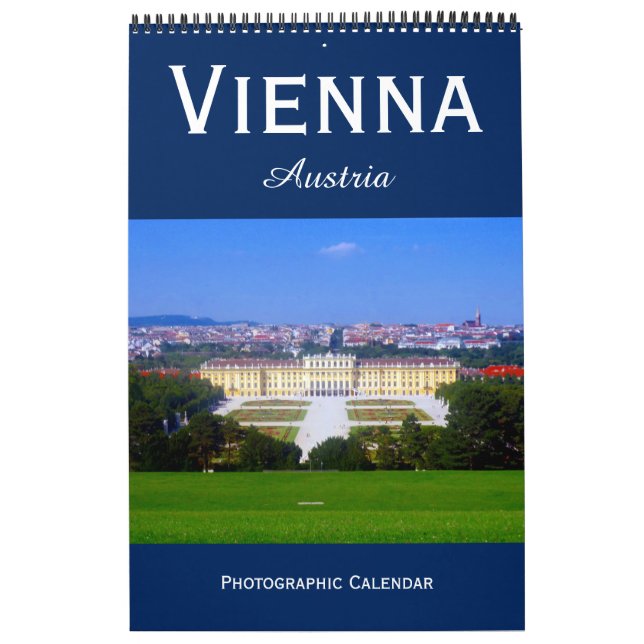 Calendário fotografia em viena áustria (Capa)