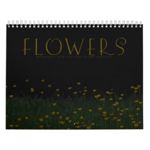 Calendário Fotografia floral