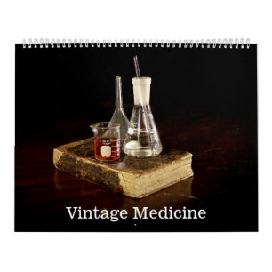 Calendário Fotografias médicas do vintage