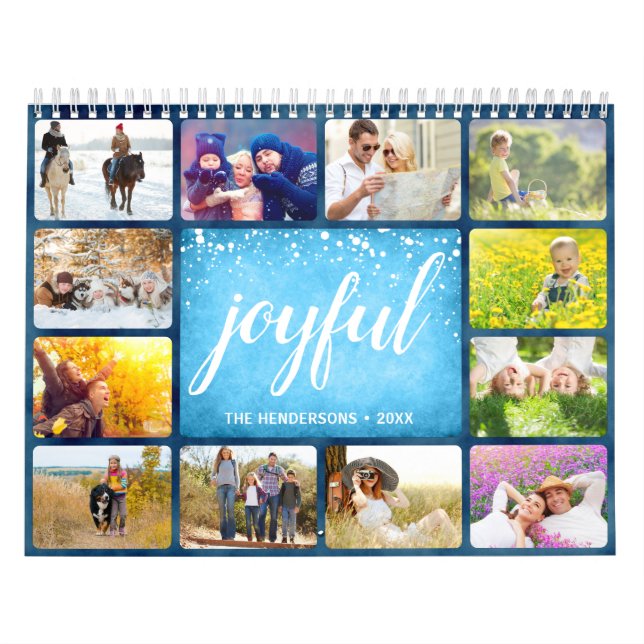 Calendário Fotográfico 2019 | Quadro Azul (Capa)