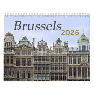 Calendário Fotográfico Bruxelas 2025