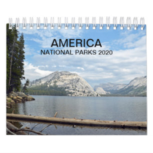Calendário fotográfico da América National Park