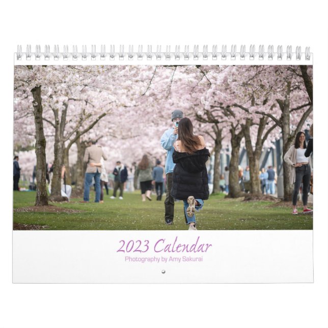 Calendário fotográfico de 2023 de Amy (Capa)