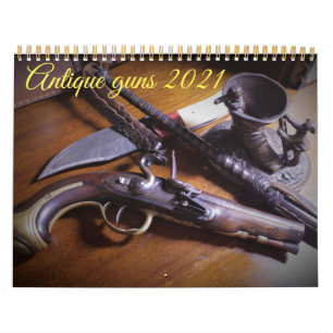 Calendário fotográfico de armas antigas 2021