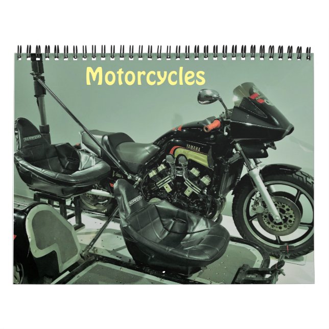 Calendário fotográfico de motociclos (Capa)