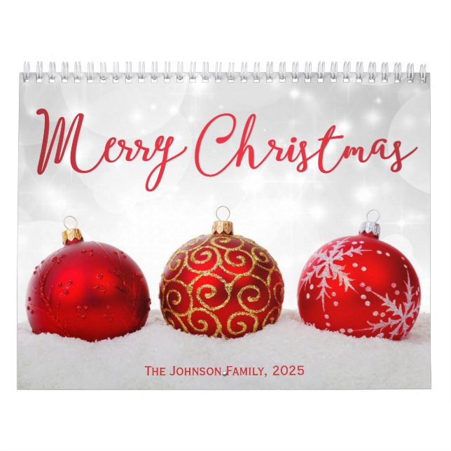 Calendário Fotográfico do Red Decor Felry Natal 20 (Capa)