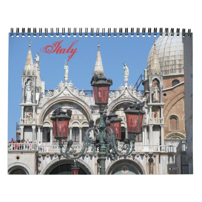 Calendário fotográfico italiano (Capa)