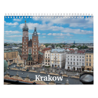 Calendário fotográfico Krakow, Polônia