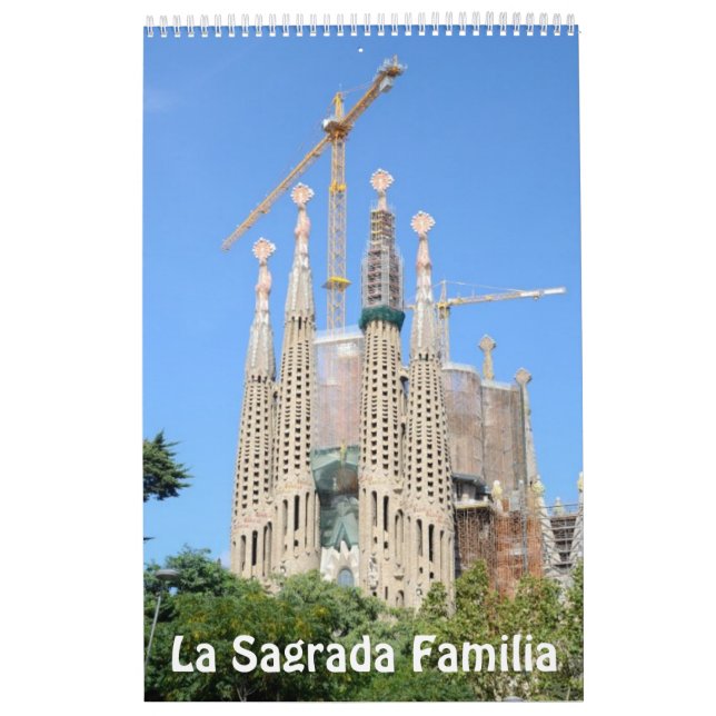 Calendário Fotográfico La Sagrada Familia 12 meses (Capa)