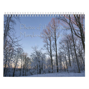 Calendário Fotos de Maryland das Estações 2ª Edição
