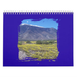 Calendário Fotos do Monte Grant, Nevada em Pincelada Inicial