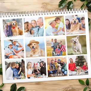 Calendário Fotos Personalizadas 2026 Criam a sua própria famí
