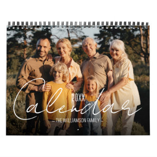 Calendário Fotos Personalizadas da Família