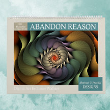 Fractais de Abstrato multicores 2026