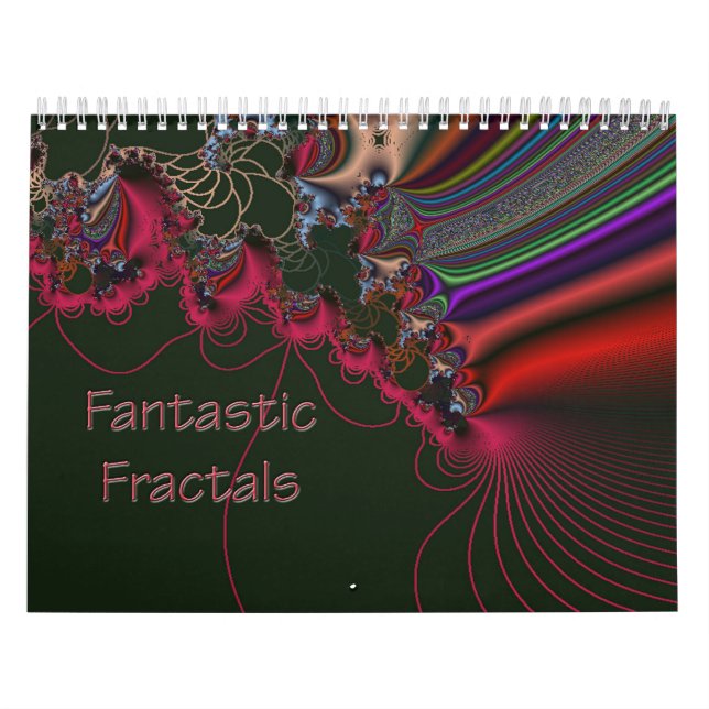 Calendário - Fractais Fantásticos (Capa)
