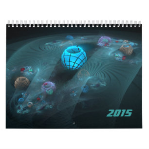 Calendário Fractals para 2015 v1
