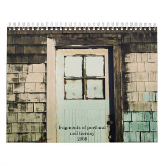 Calendário fragmentos de portland