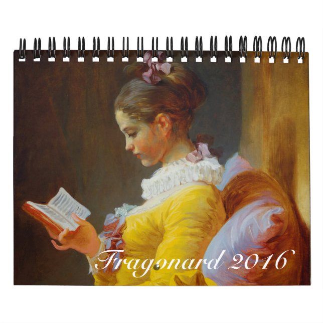 Calendário Fragonard 2016 pequeno (Capa)