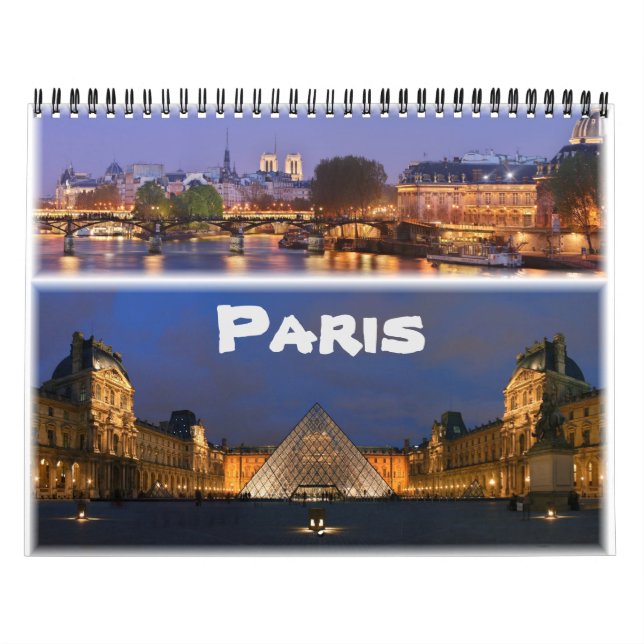 Calendário França - PARIS - (Capa)
