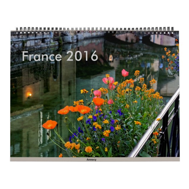 Calendário France 2016 (Capa)
