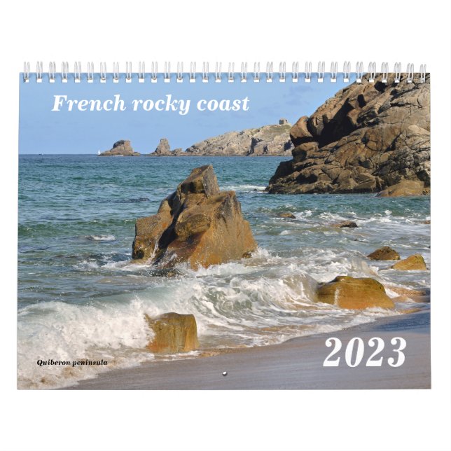 Calendário francês da costa rochosa (Capa)