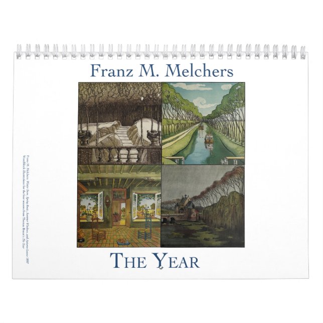 Calendário Franz M. Melchers O Ano (Capa)