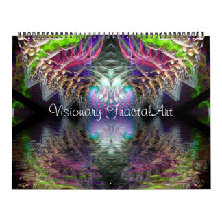 Calendário Fratural Visionário do Artigo 12 Meses