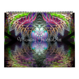 Calendário Fratural Visionário do Artigo 12 Meses